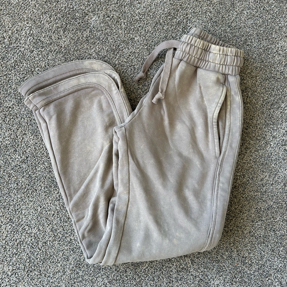 AMPERSAND AVE acid wash cream Joggers